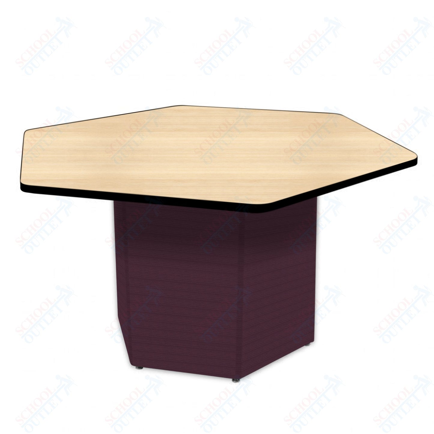 Marco Sonik Series Padded Base Hexagon Table 29" height (LF2653-G1-MB)