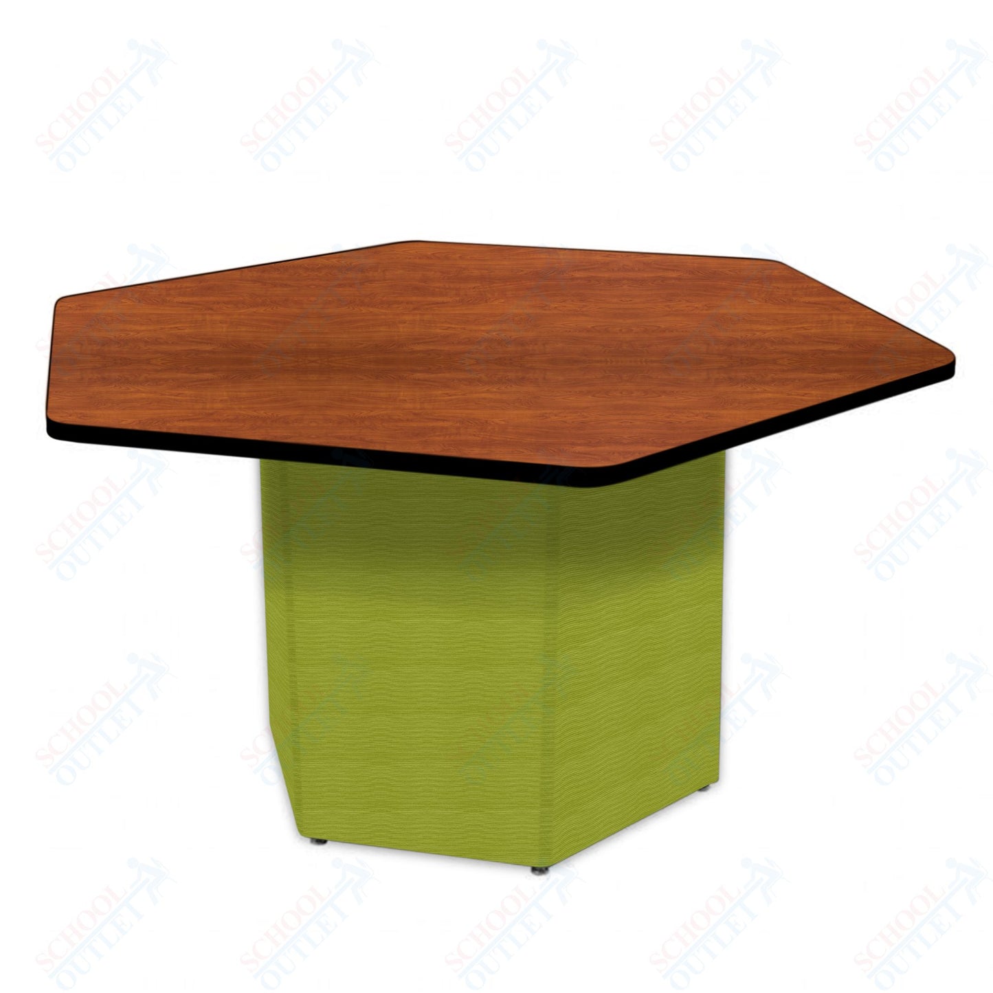 Marco Sonik Series Padded Base Hexagon Table 29" height (LF2653-G1-MB)