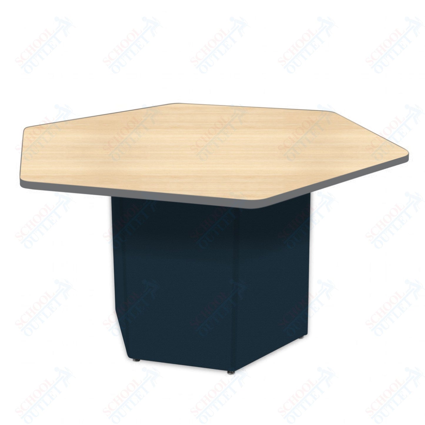 Marco Sonik Series Padded Base Hexagon Table 29" height (LF2653-G1-MB)