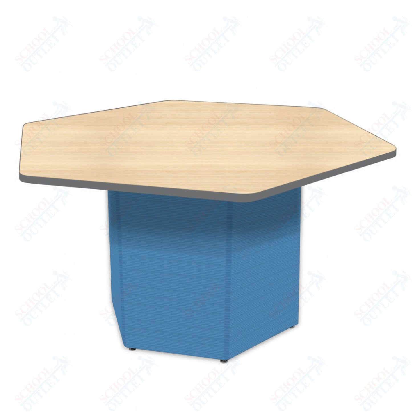 Marco Sonik Series Padded Base Hexagon Table 29" height (LF2653-G1-MB)