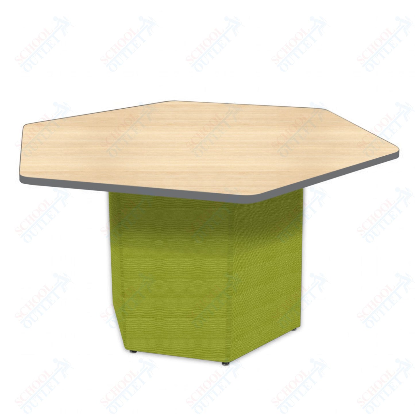 Marco Sonik Series Padded Base Hexagon Table 29" height (LF2653-G1-MB)