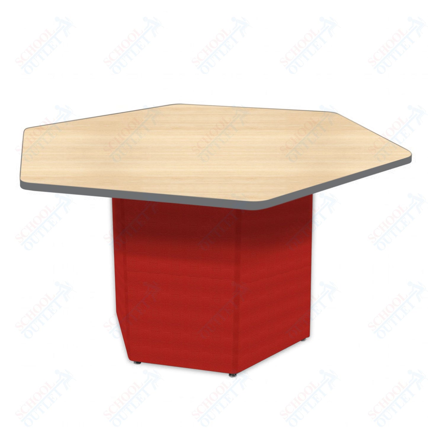 Marco Sonik Series Padded Base Hexagon Table 29" height (LF2653-G1-MB)