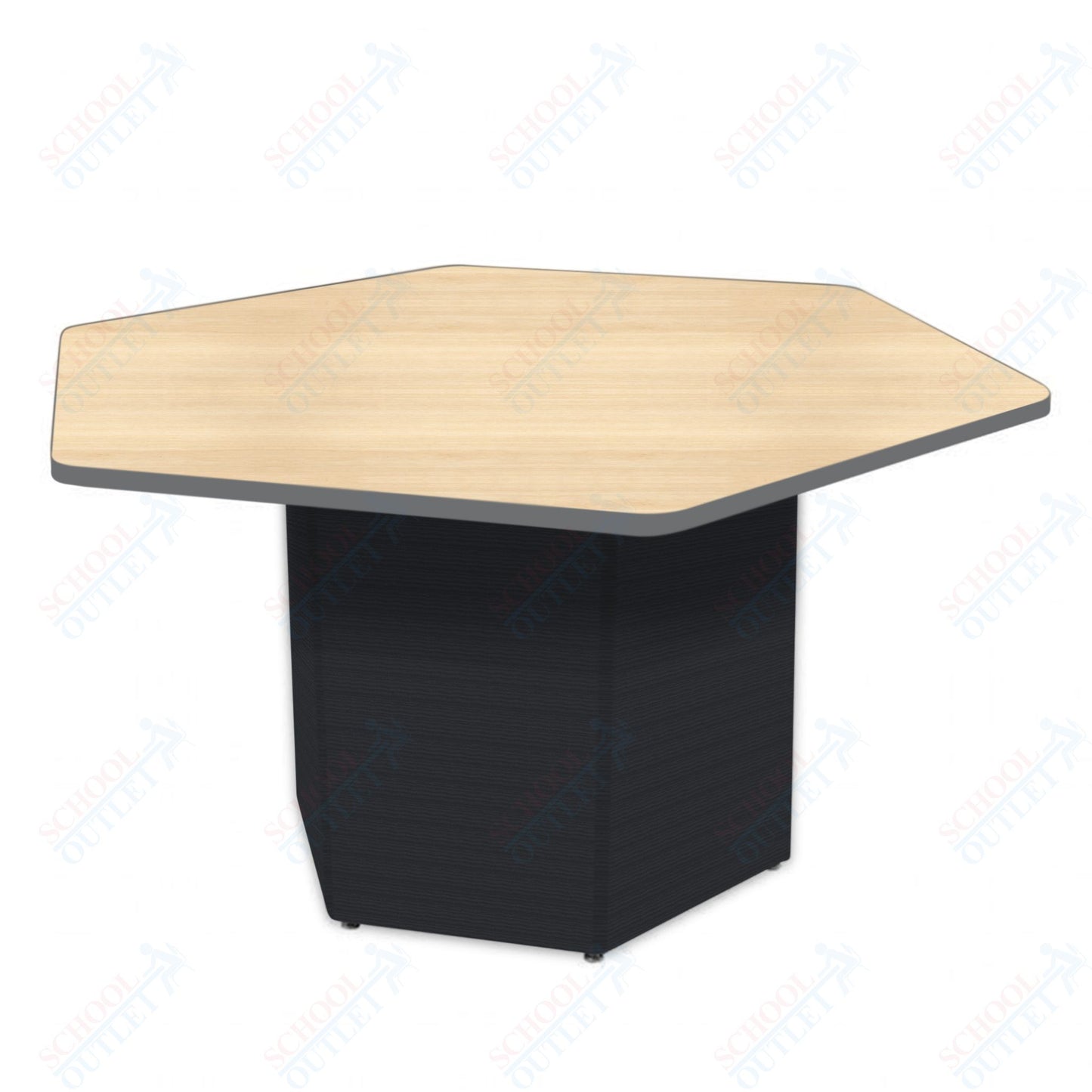 Marco Sonik Series Padded Base Hexagon Table 29" height (LF2653-G1-MB)