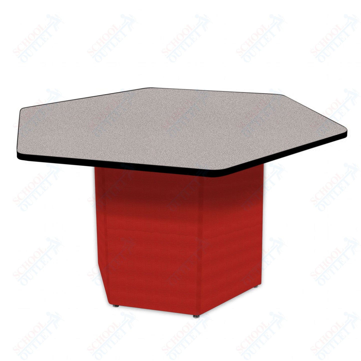 Marco Sonik Series Padded Base Hexagon Table 29" height (LF2653-G1-MB)