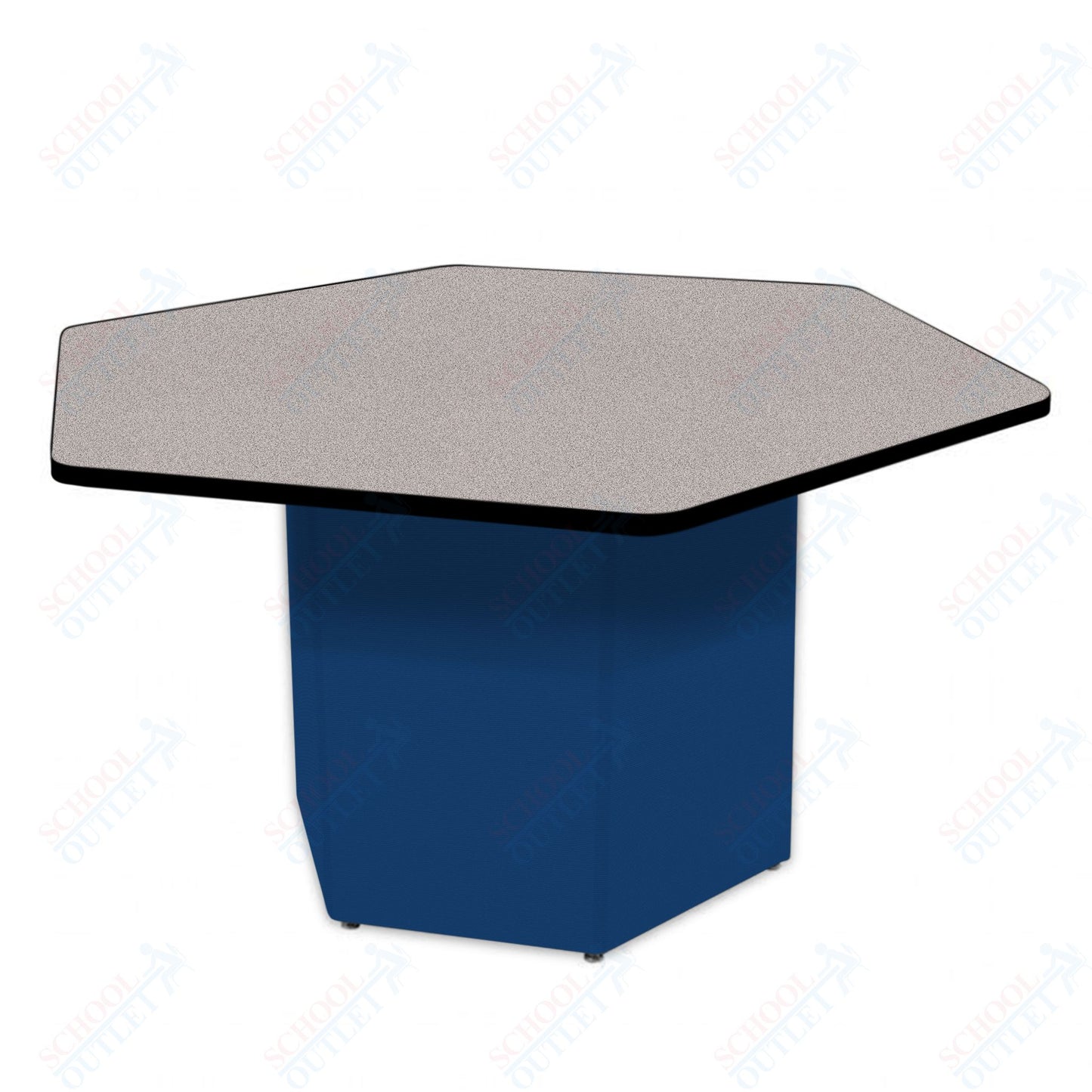 Marco Sonik Series Padded Base Hexagon Table 29" height (LF2653-G1-MB)