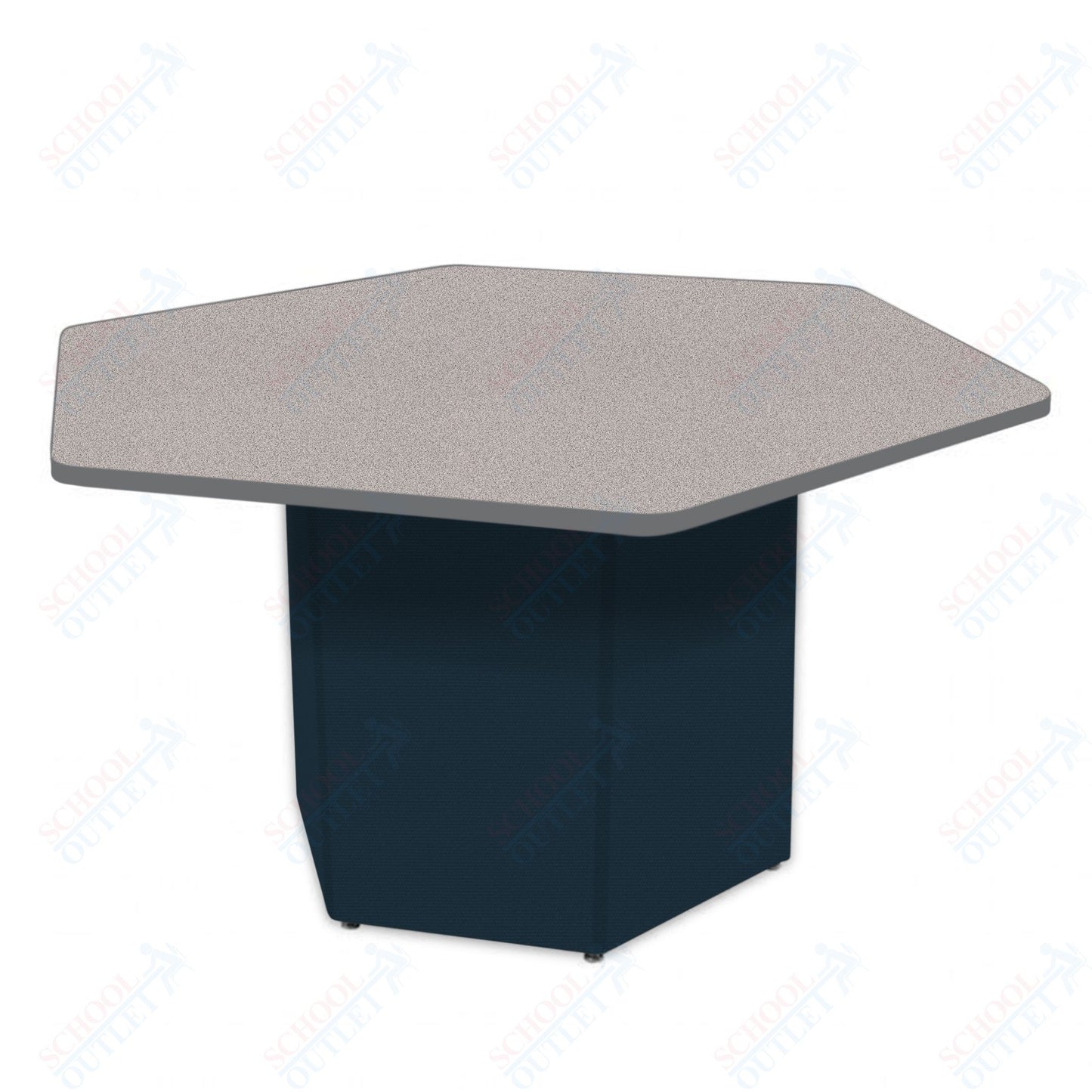 Marco Sonik Series Padded Base Hexagon Table 29" height (LF2653-G1-MB)