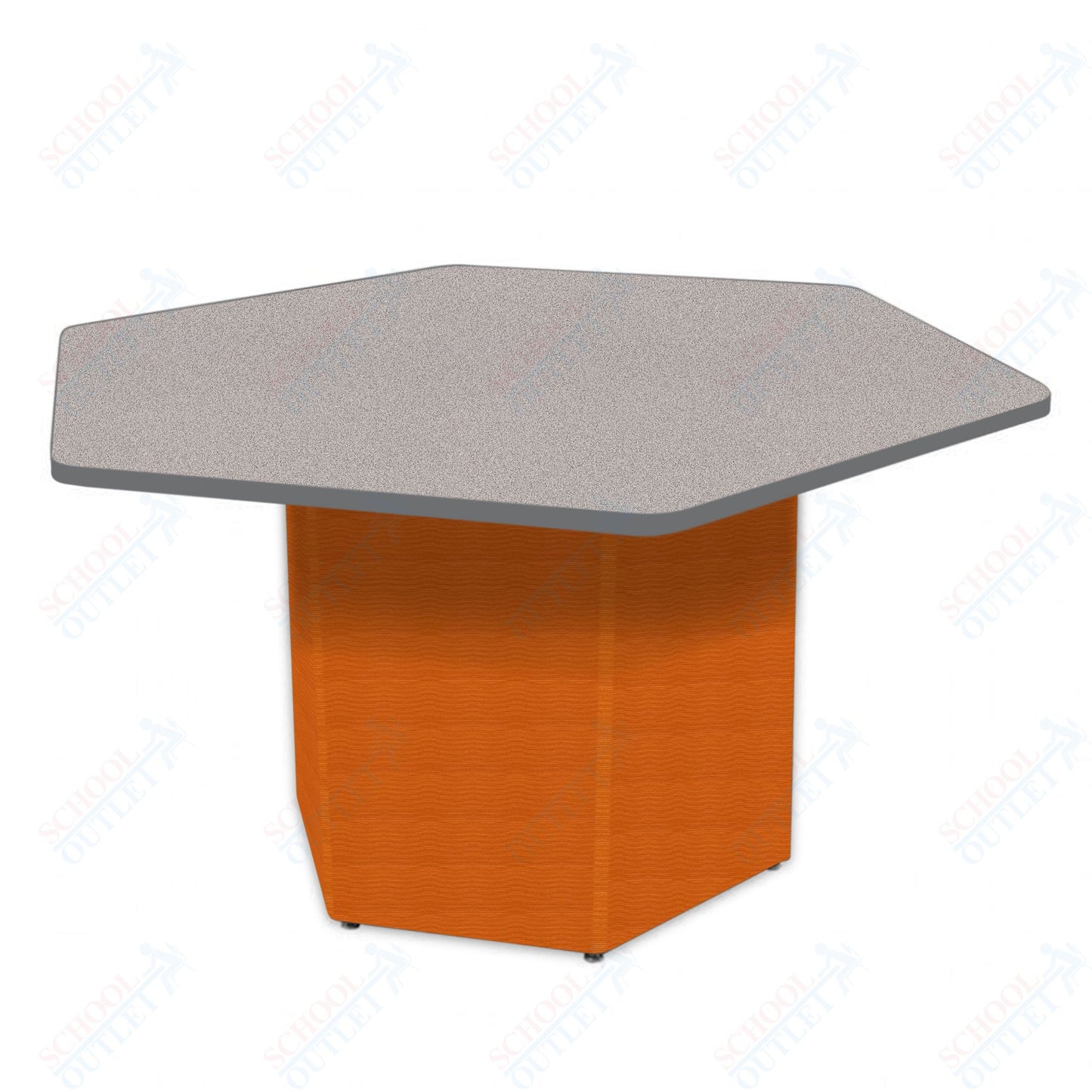 Marco Sonik Series Padded Base Hexagon Table 29" height (LF2653-G1-MB)