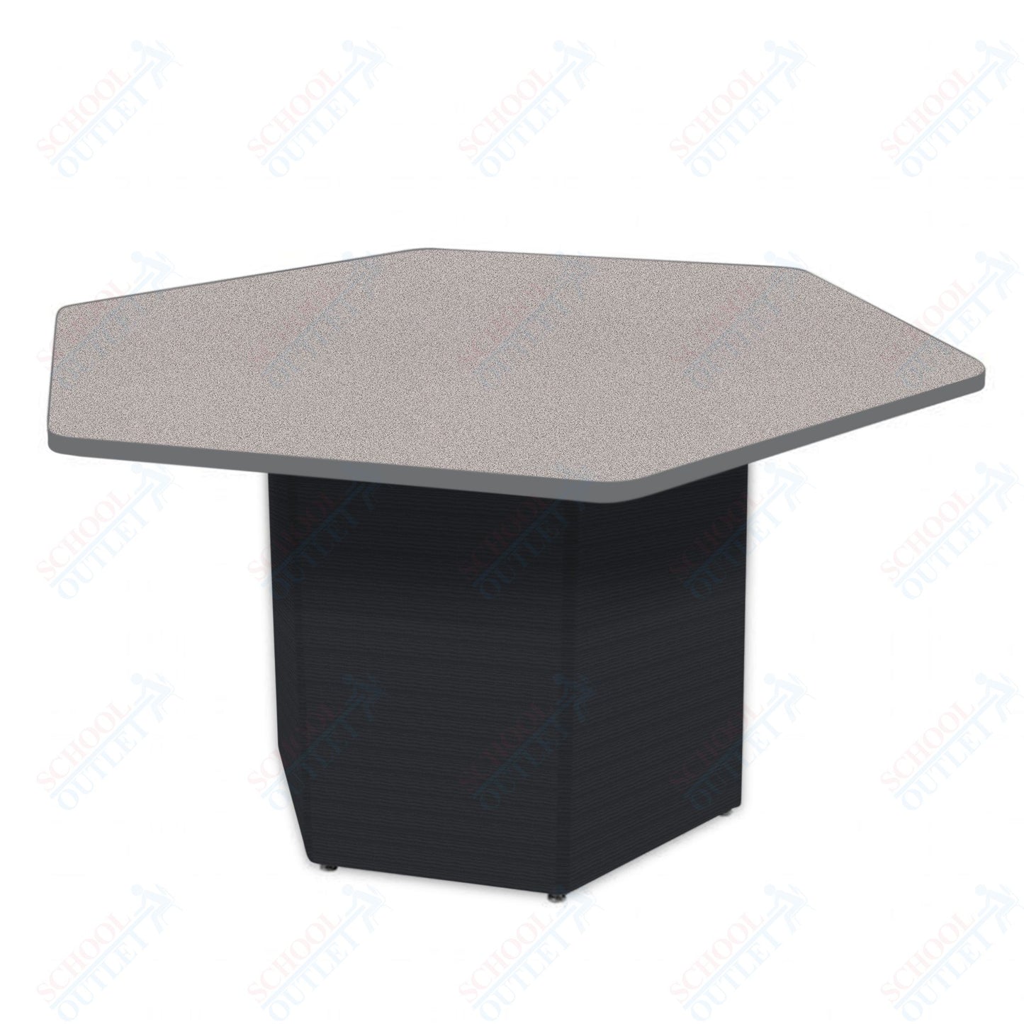 Marco Sonik Series Padded Base Hexagon Table 29" height (LF2653-G1-MB)