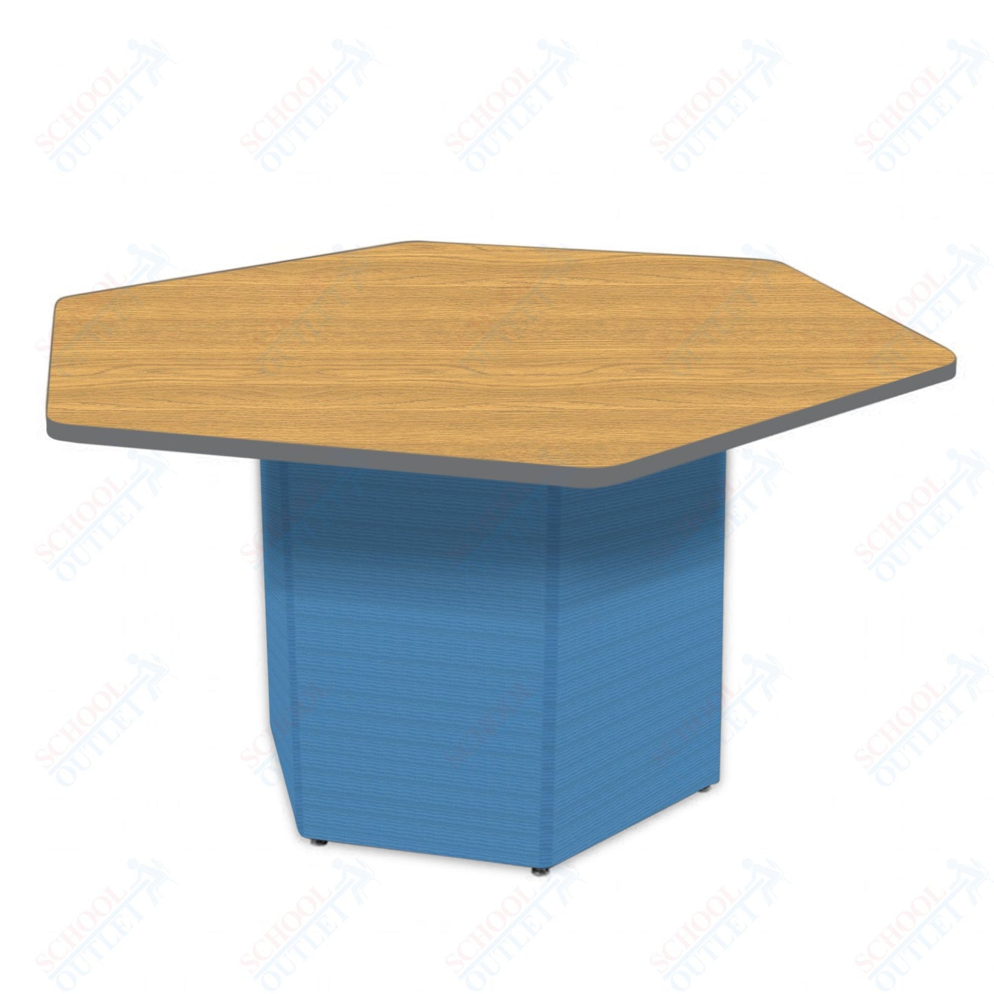 Marco Sonik Series Padded Base Hexagon Table 29" height (LF2653-G1-MB)
