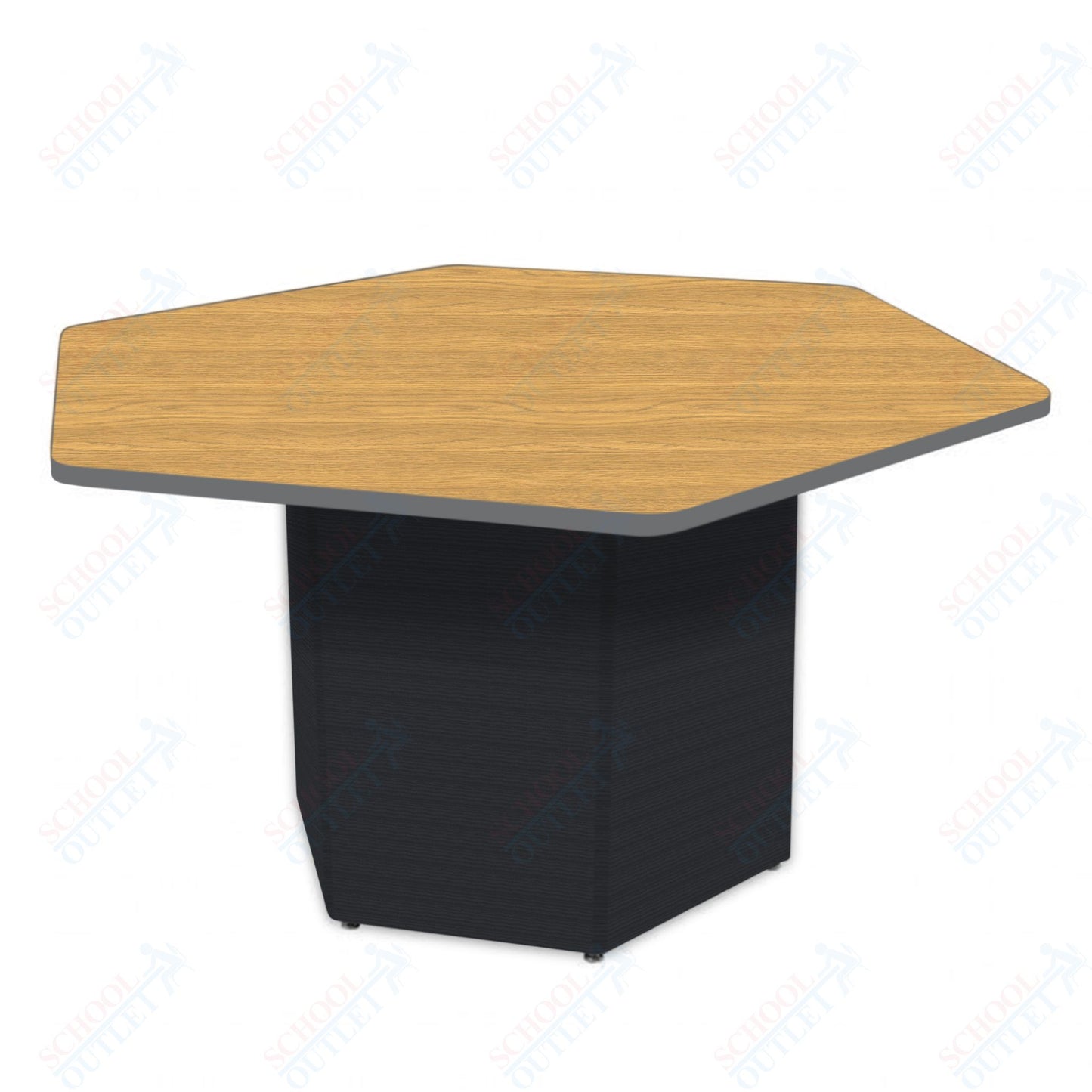 Marco Sonik Series Padded Base Hexagon Table 29" height (LF2653-G1-MB)