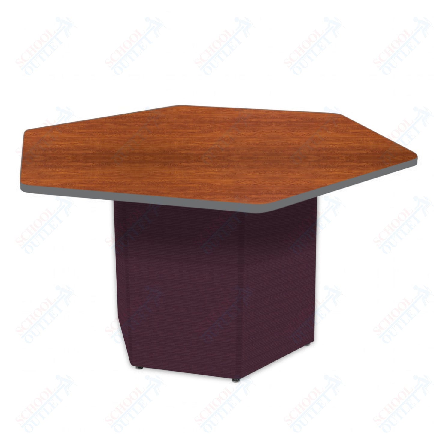 Marco Sonik Series Padded Base Hexagon Table 29" height (LF2653-G1-MB)
