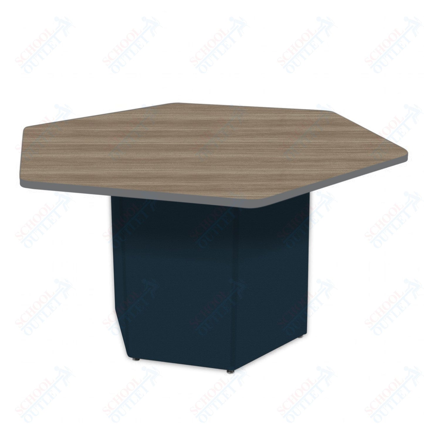 Marco Sonik Series Padded Base Hexagon Table 29" height (LF2653-G1-MB)