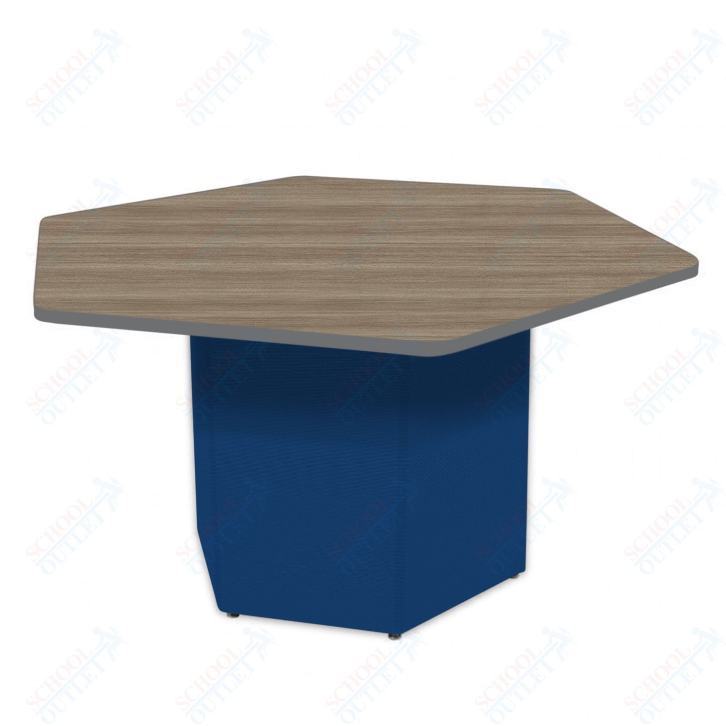 Marco Sonik Series Padded Base Hexagon Table 29" height (LF2653-G1-MB)
