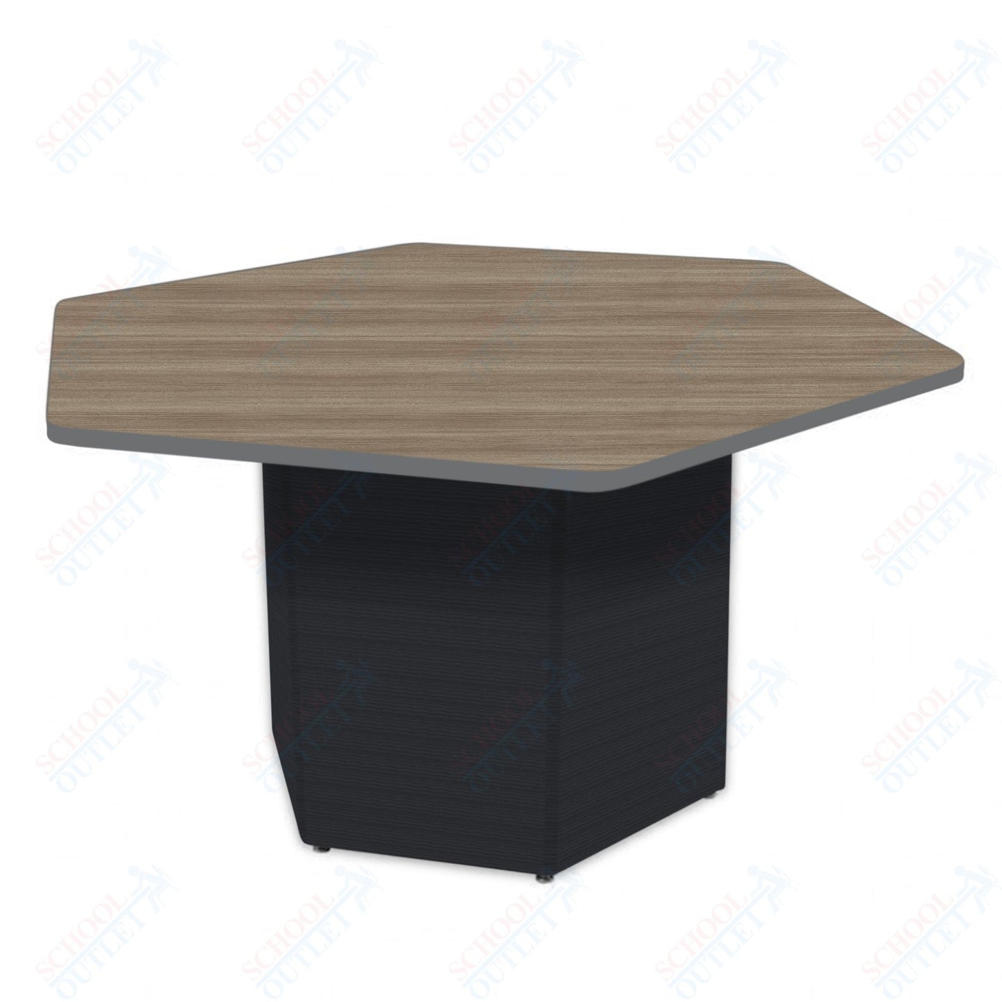 Marco Sonik Series Padded Base Hexagon Table 29" height (LF2653-G1-MB)