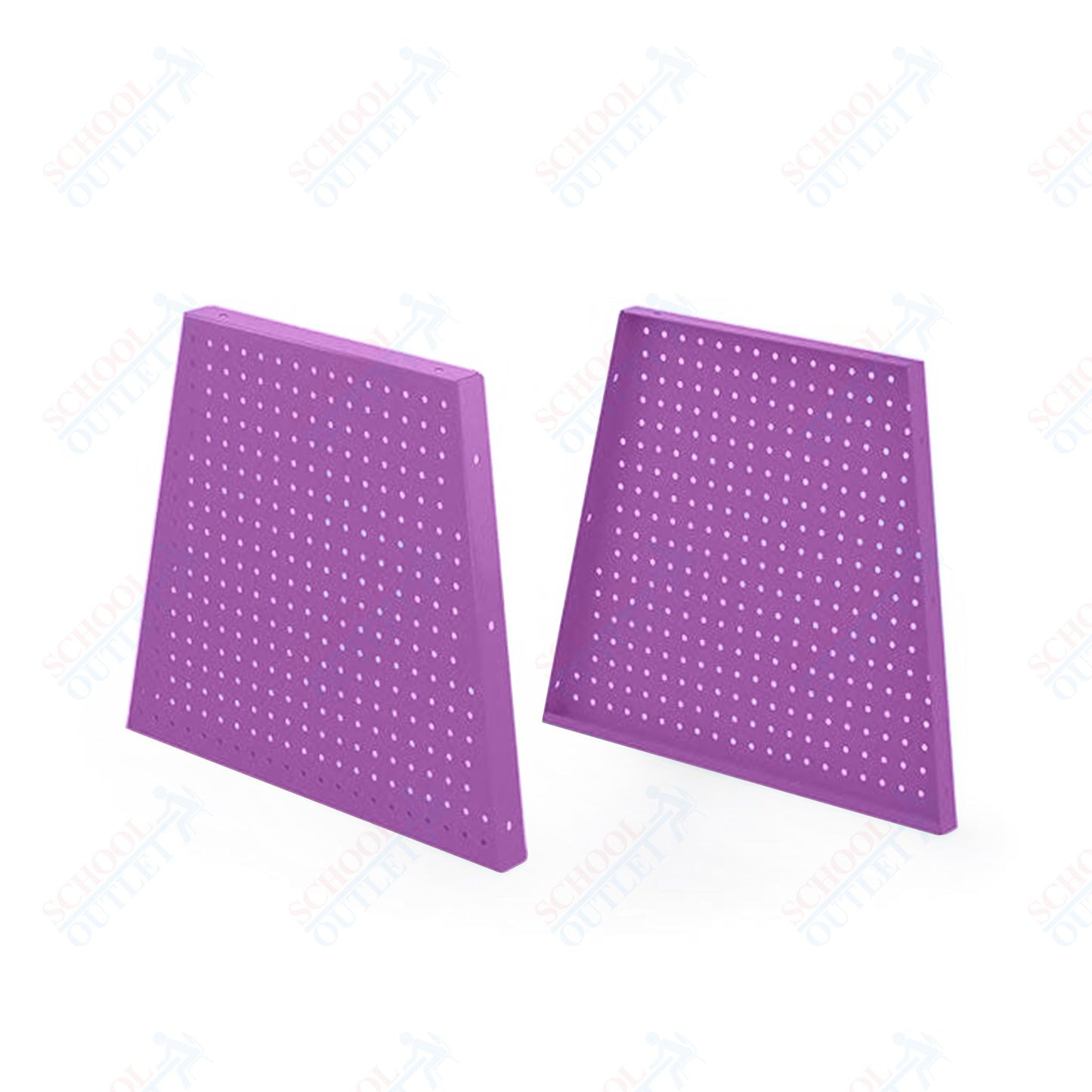 Mooreco Compass Makerspace Pegboard Table Side Panels (Set of 2) - 52990