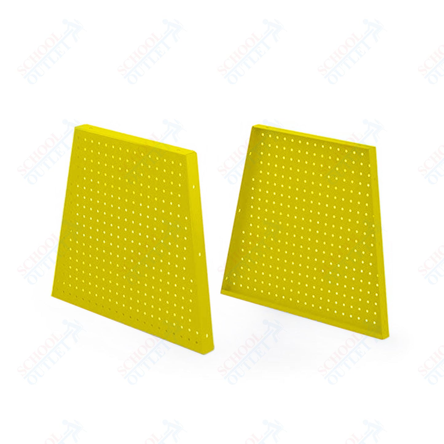 Mooreco Compass Makerspace Pegboard Table Side Panels (Set of 2) - 52990