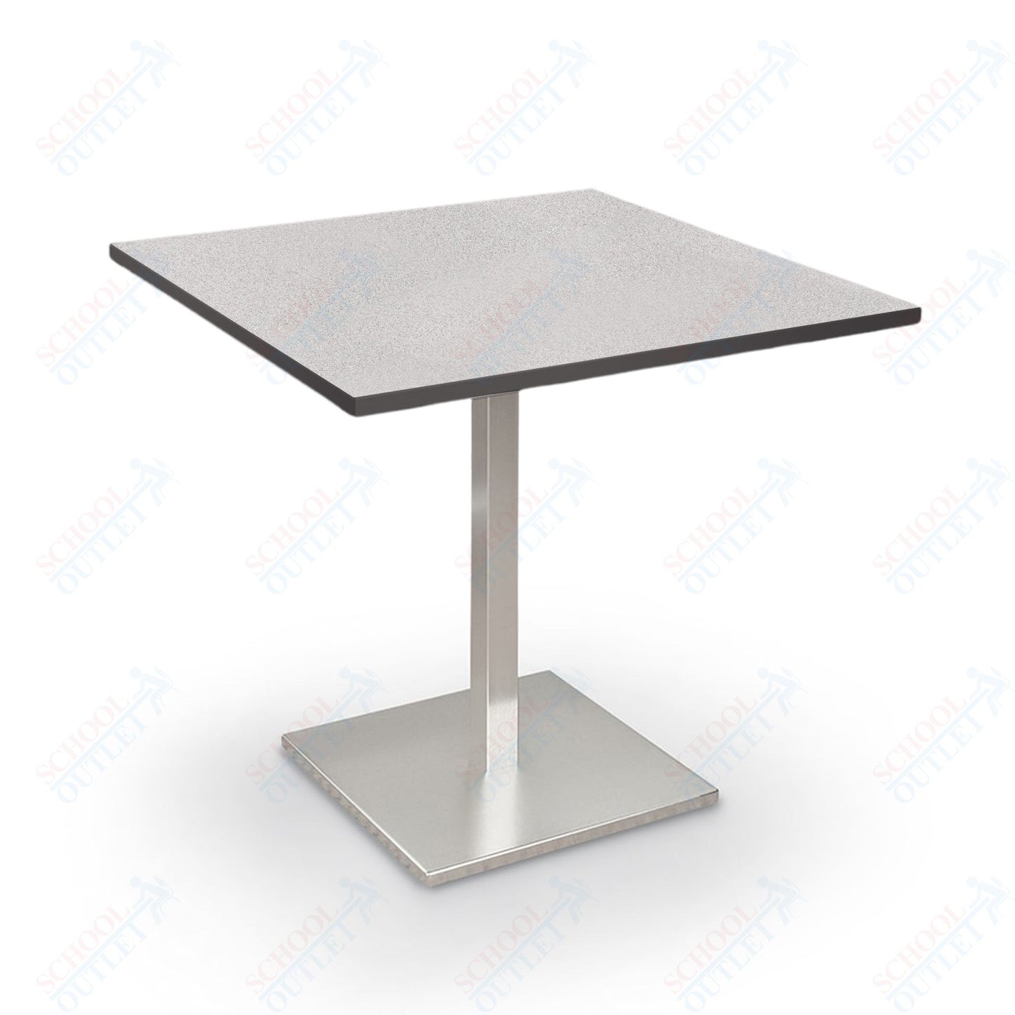 Height Adjustable Height Bistro Table (Square) - 32"W x 32"D x 30"-38"H - 91189