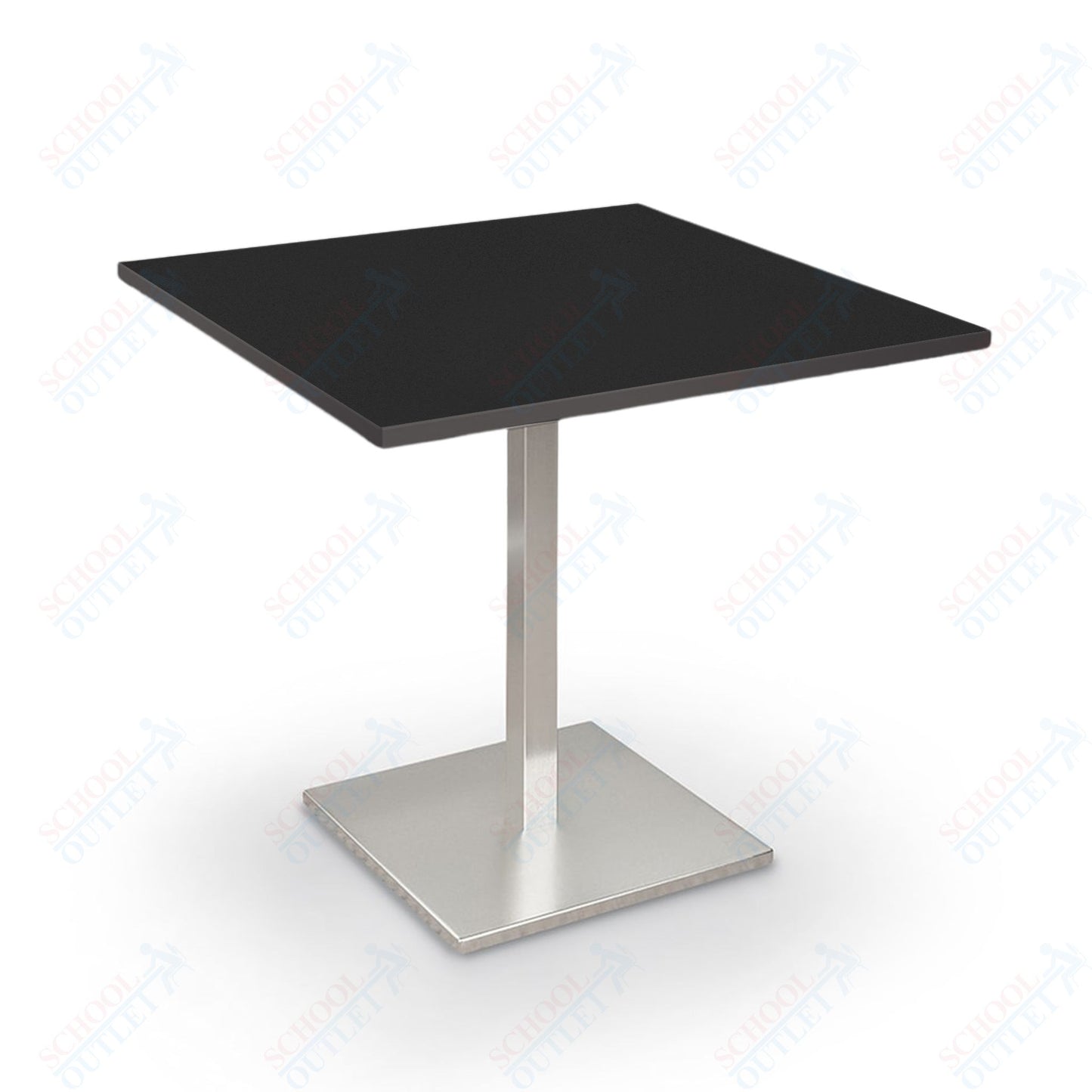 Height Adjustable Height Bistro Table (Square) - 32"W x 32"D x 30"-38"H - 91189