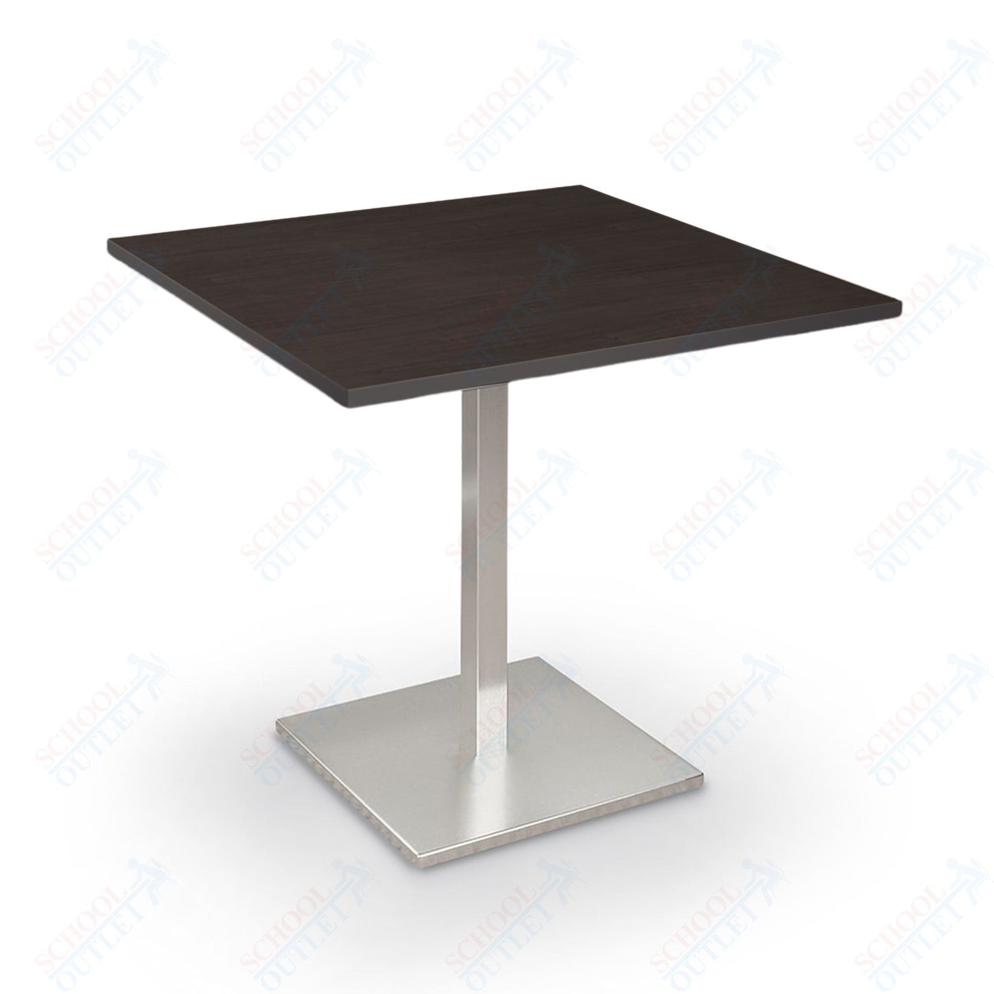 Height Adjustable Height Bistro Table (Square) - 32"W x 32"D x 30"-38"H - 91189
