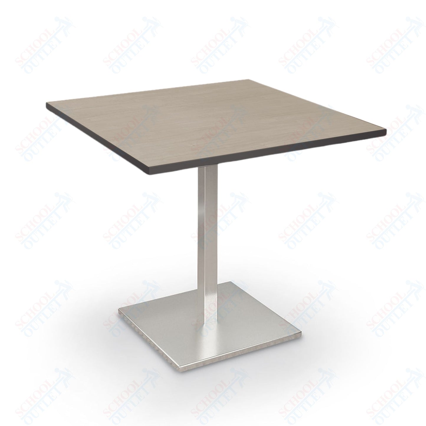 Height Adjustable Height Bistro Table (Square) - 32"W x 32"D x 30"-38"H - 91189