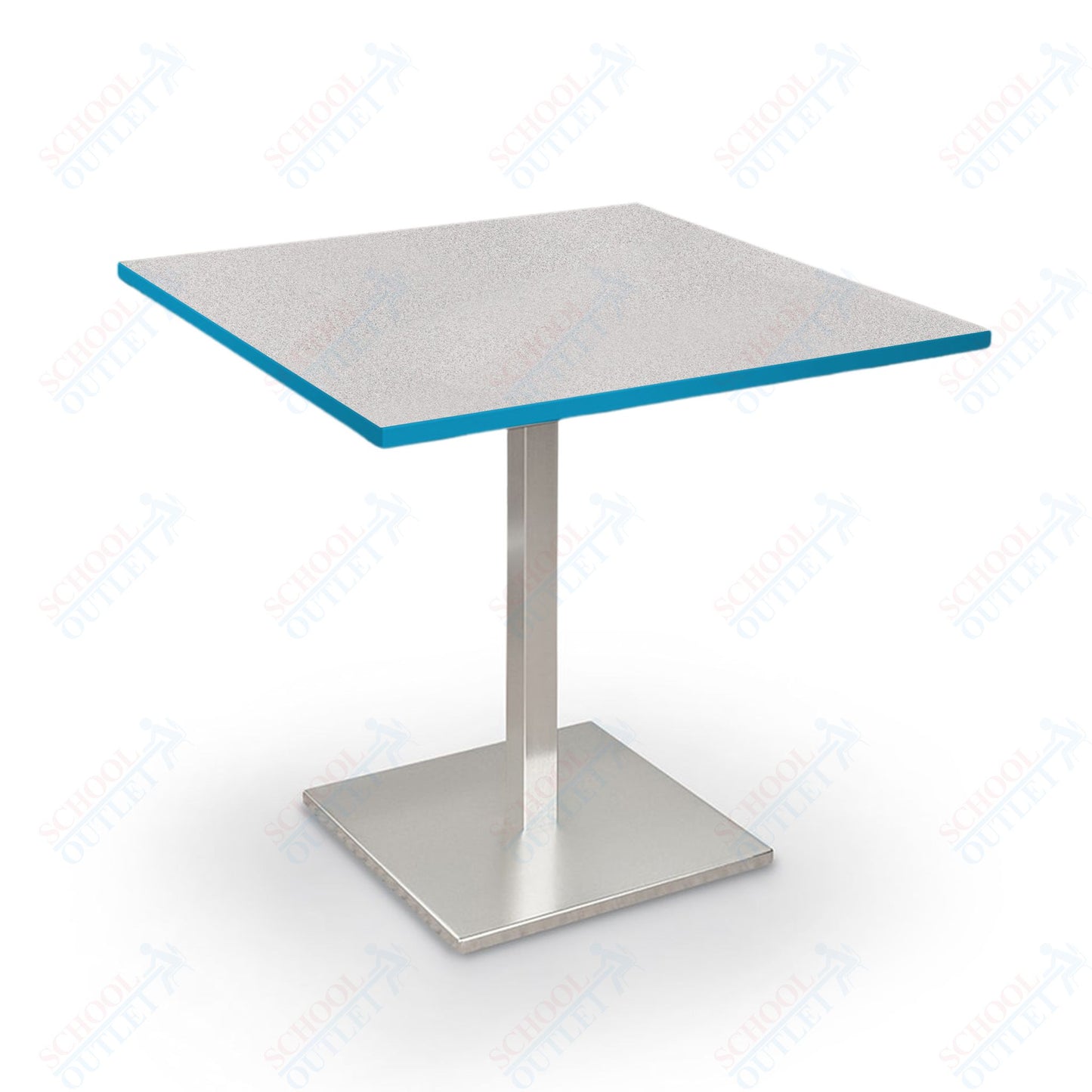 Height Adjustable Height Bistro Table (Square) - 32"W x 32"D x 30"-38"H - 91189