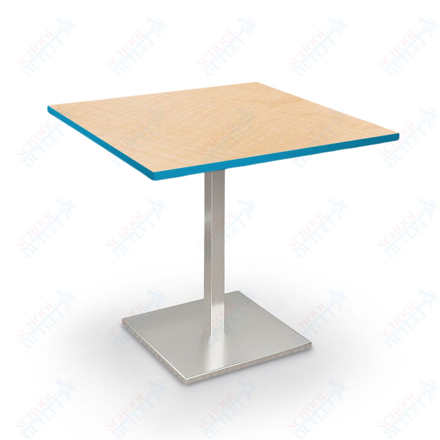 Height Adjustable Height Bistro Table (Square) - 32"W x 32"D x 30"-38"H - 91189