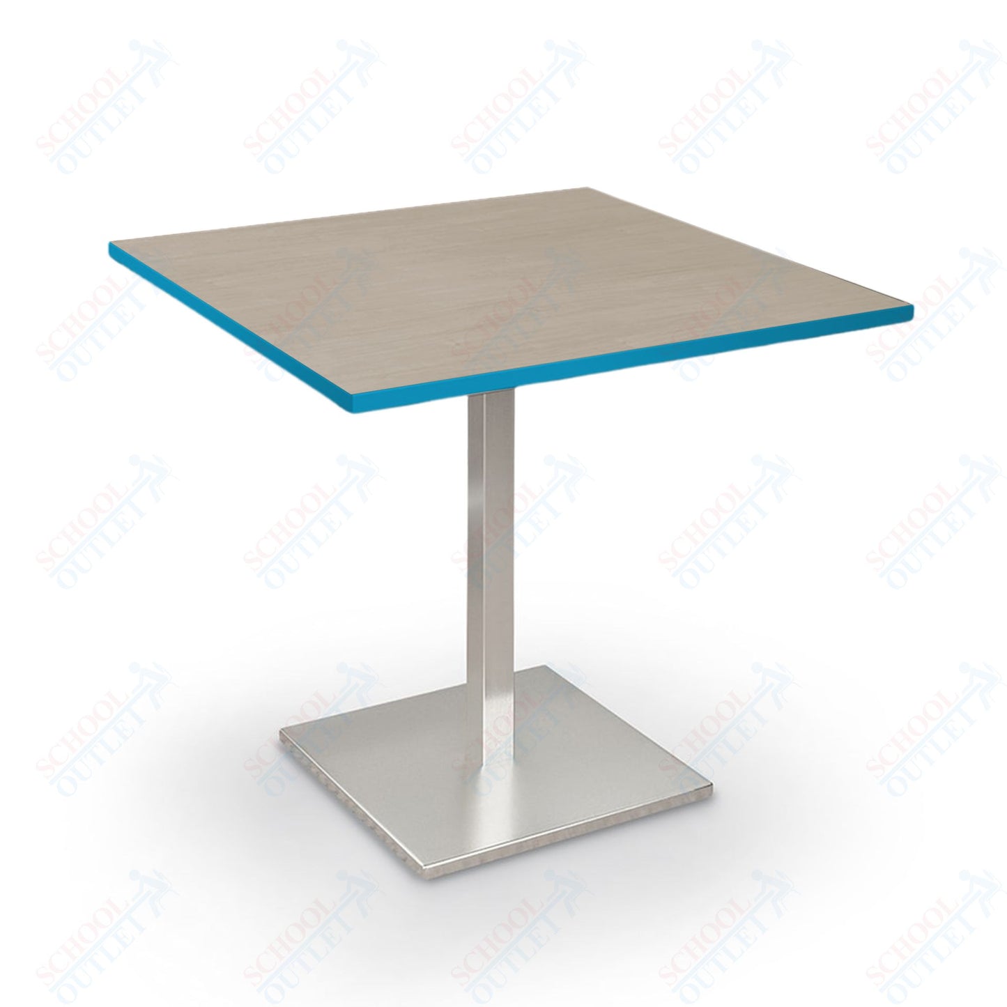 Height Adjustable Height Bistro Table (Square) - 32"W x 32"D x 30"-38"H - 91189