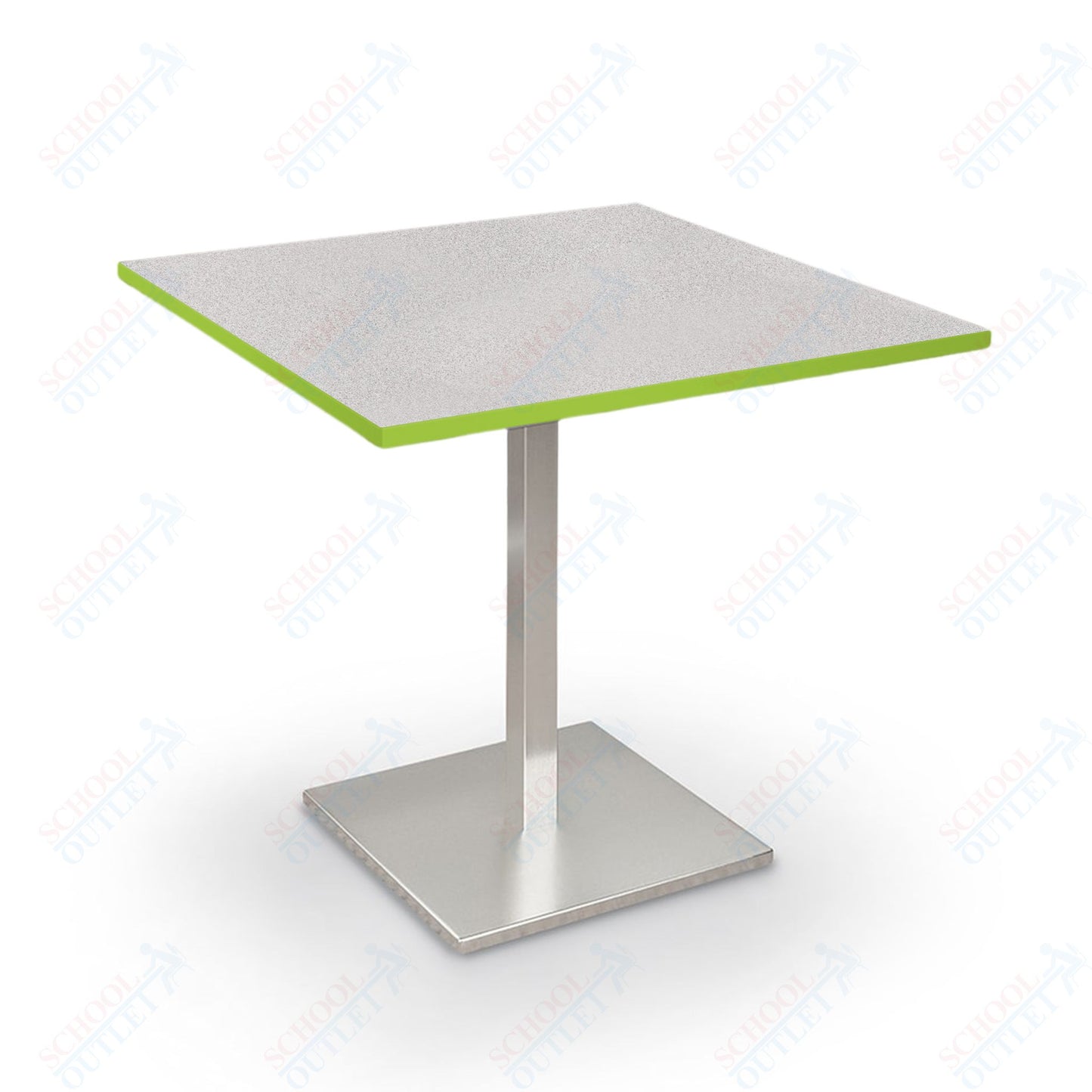 Height Adjustable Height Bistro Table (Square) - 32"W x 32"D x 30"-38"H - 91189