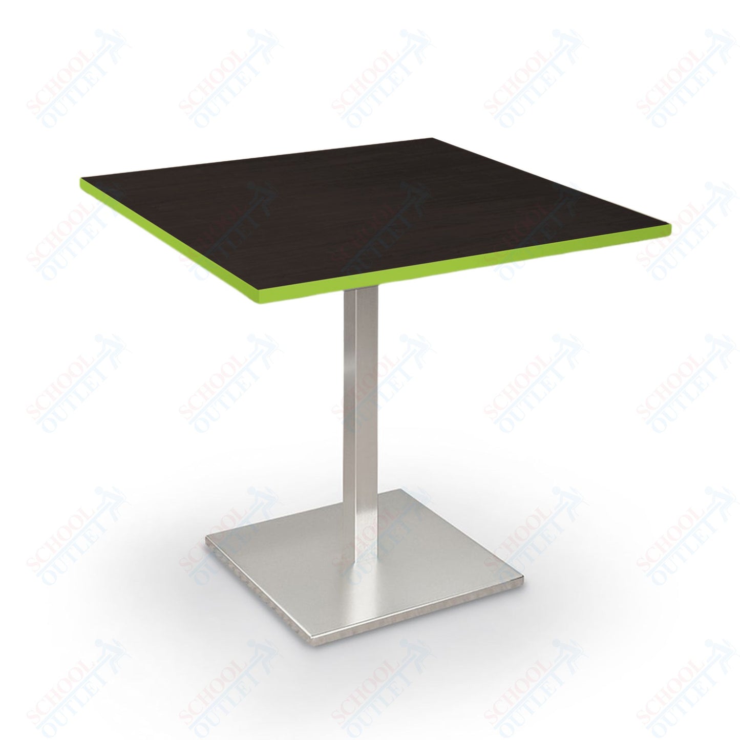 Height Adjustable Height Bistro Table (Square) - 32"W x 32"D x 30"-38"H - 91189