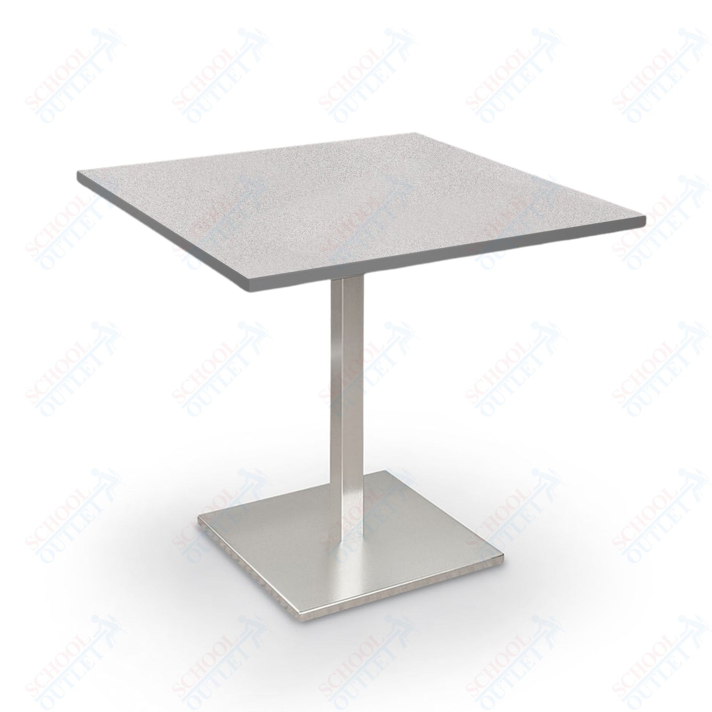 Height Adjustable Height Bistro Table (Square) - 32"W x 32"D x 30"-38"H - 91189