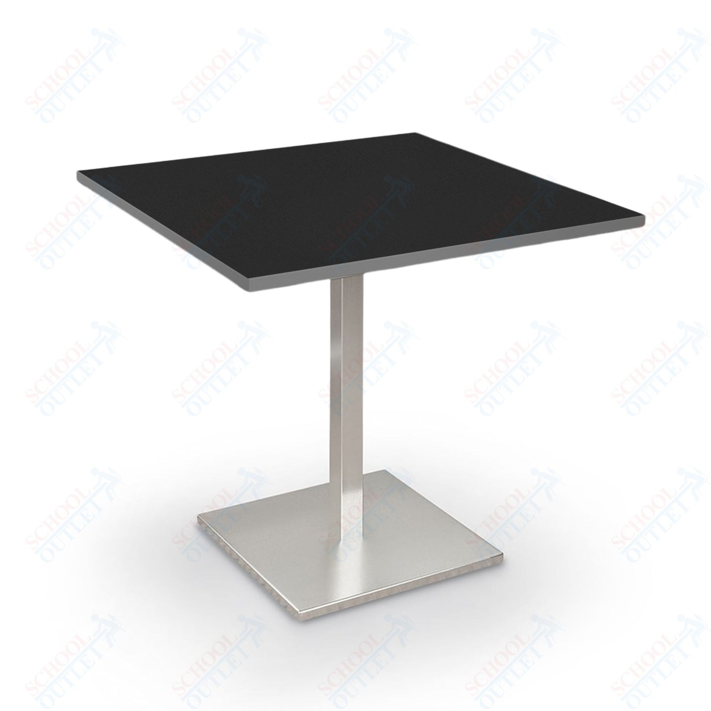 Height Adjustable Height Bistro Table (Square) - 32"W x 32"D x 30"-38"H - 91189