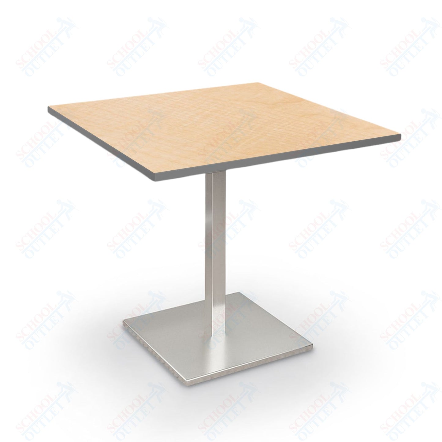 Height Adjustable Height Bistro Table (Square) - 32"W x 32"D x 30"-38"H - 91189