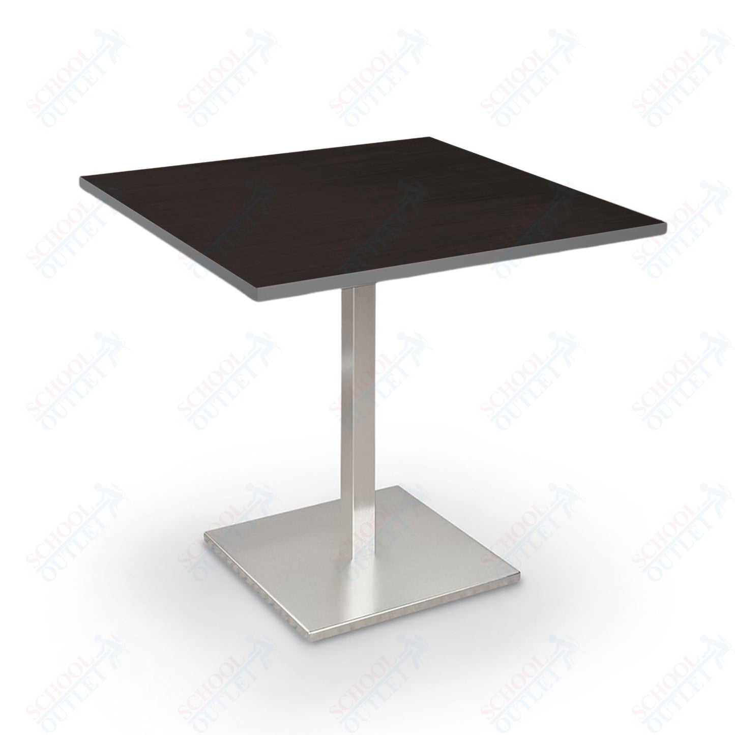 Height Adjustable Height Bistro Table (Square) - 32"W x 32"D x 30"-38"H - 91189