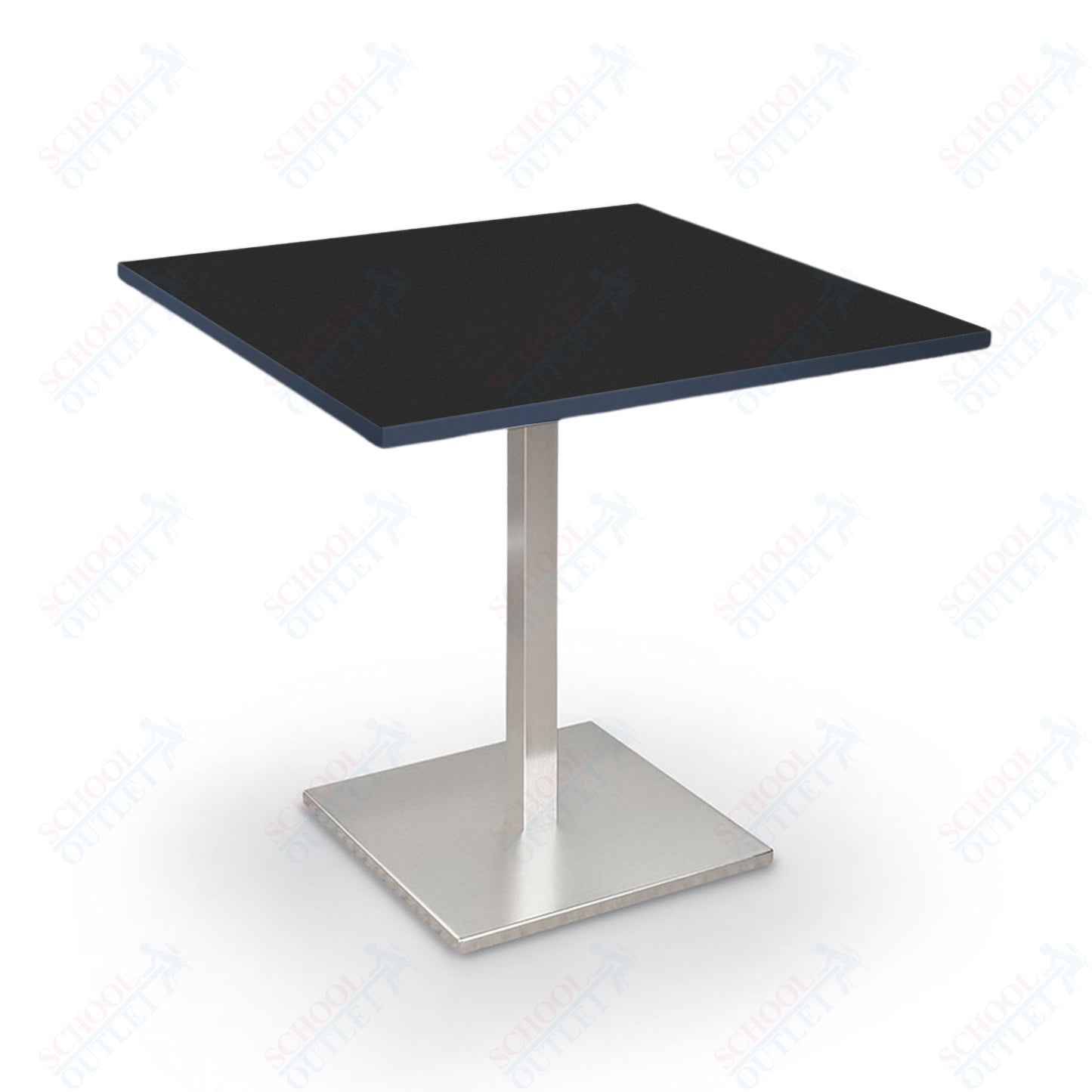 Height Adjustable Height Bistro Table (Square) - 32"W x 32"D x 30"-38"H - 91189