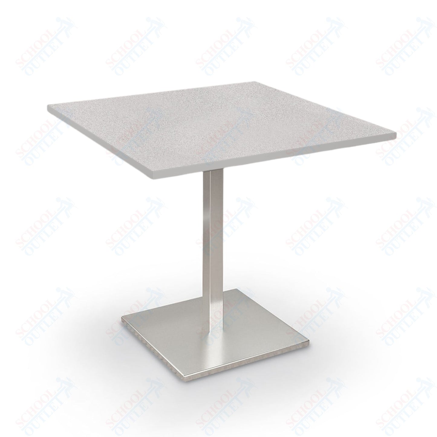 Height Adjustable Height Bistro Table (Square) - 32"W x 32"D x 30"-38"H - 91189