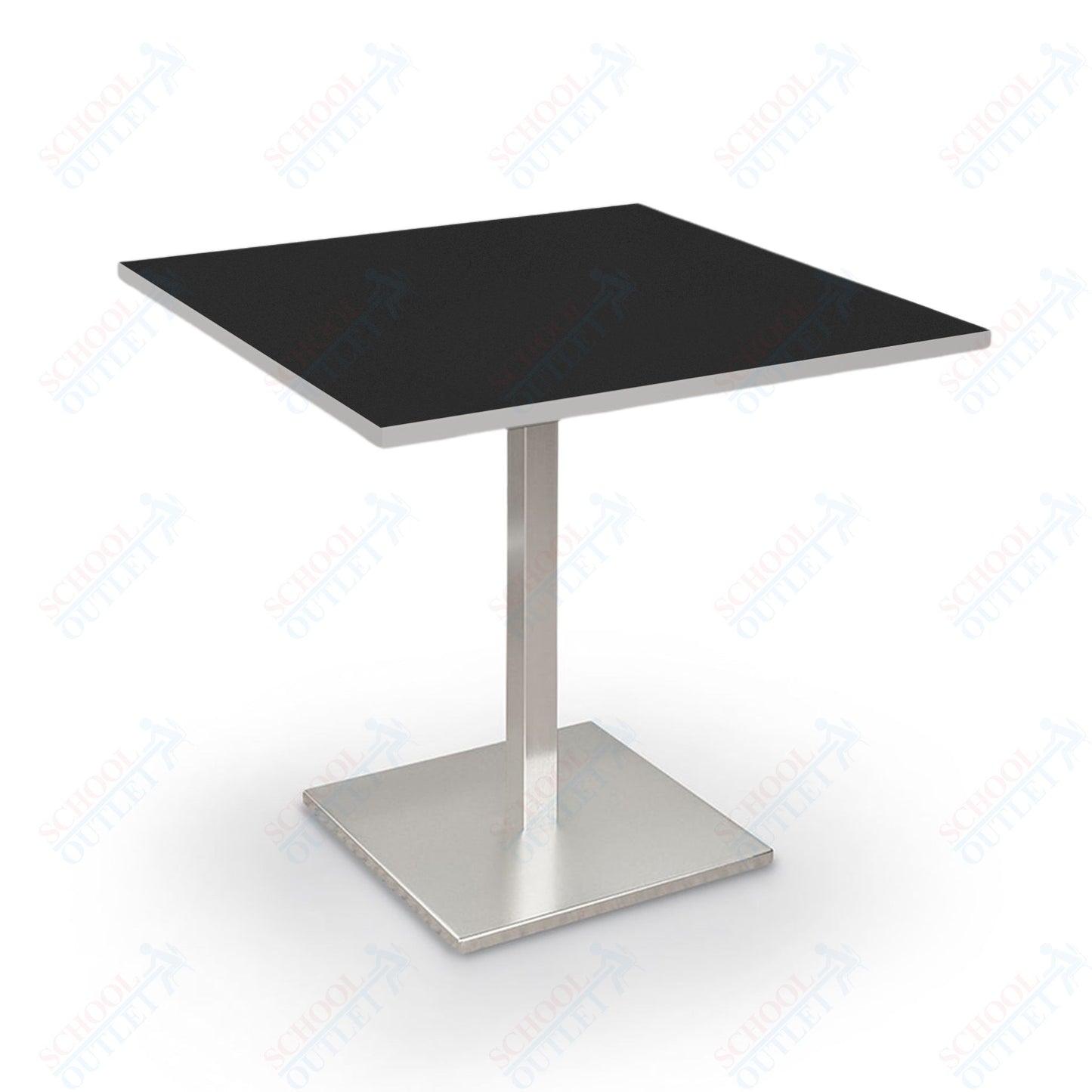 Height Adjustable Height Bistro Table (Square) - 32"W x 32"D x 30"-38"H - 91189