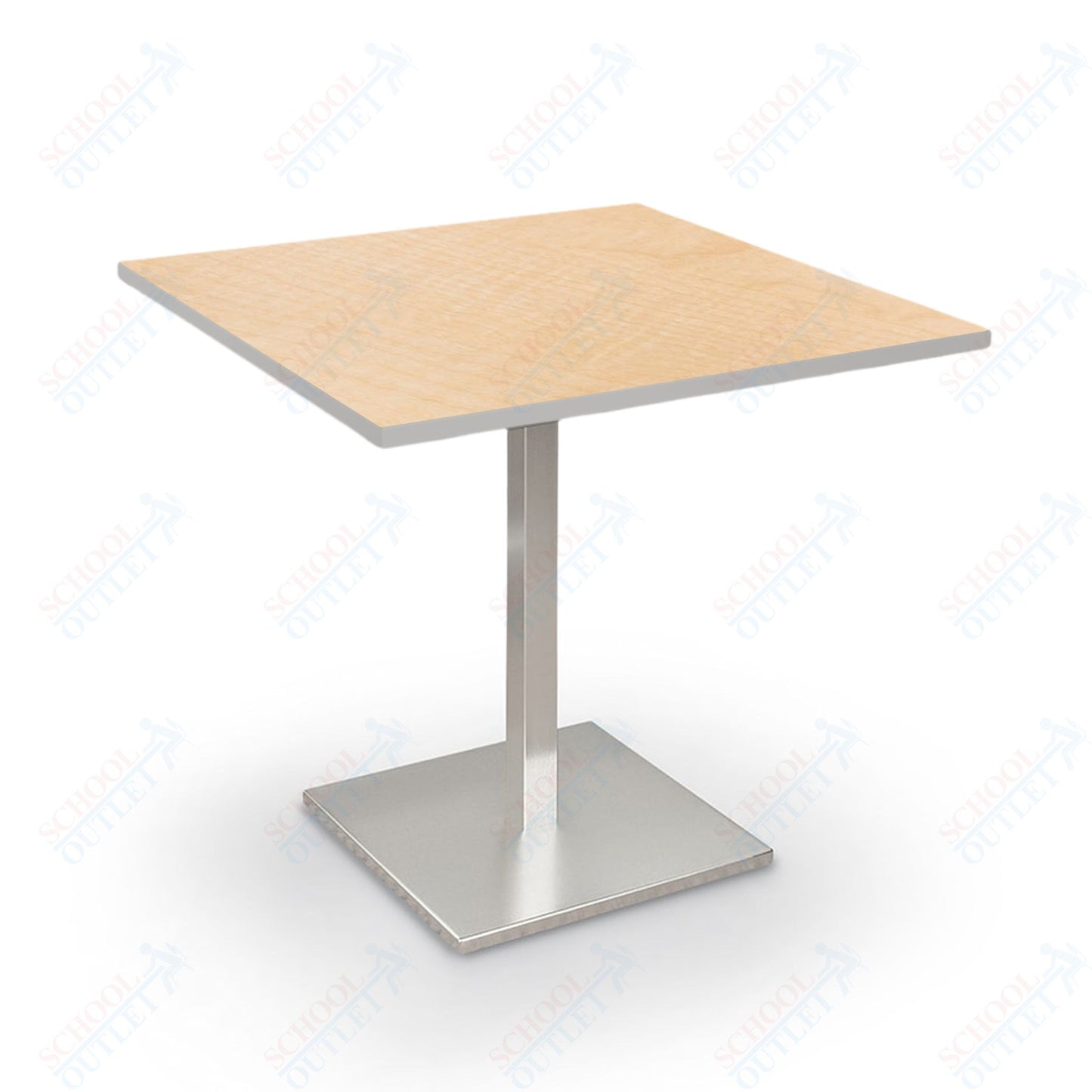 Height Adjustable Height Bistro Table (Square) - 32"W x 32"D x 30"-38"H - 91189