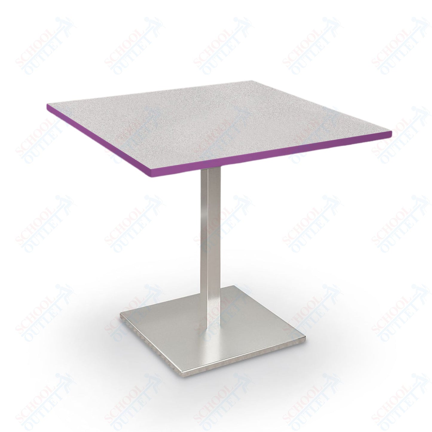 Height Adjustable Height Bistro Table (Square) - 32"W x 32"D x 30"-38"H - 91189