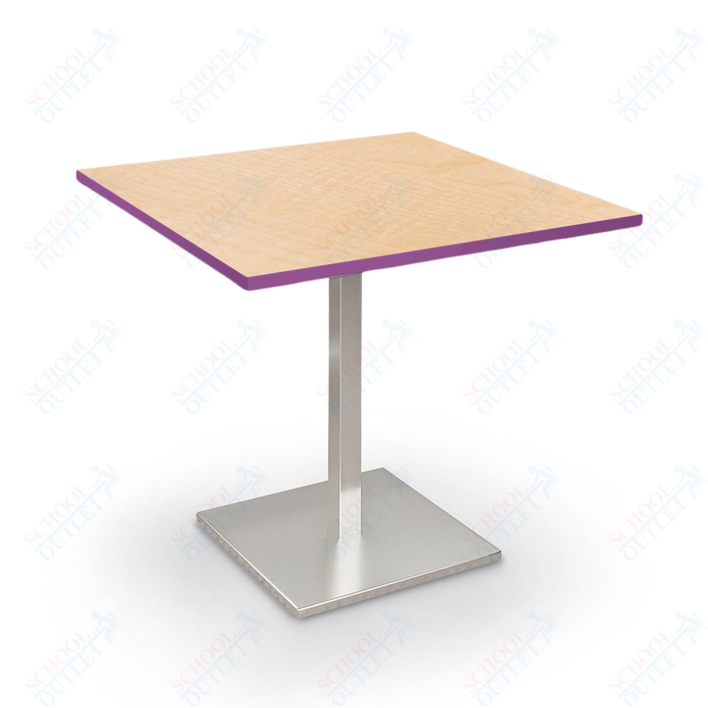 Height Adjustable Height Bistro Table (Square) - 32"W x 32"D x 30"-38"H - 91189