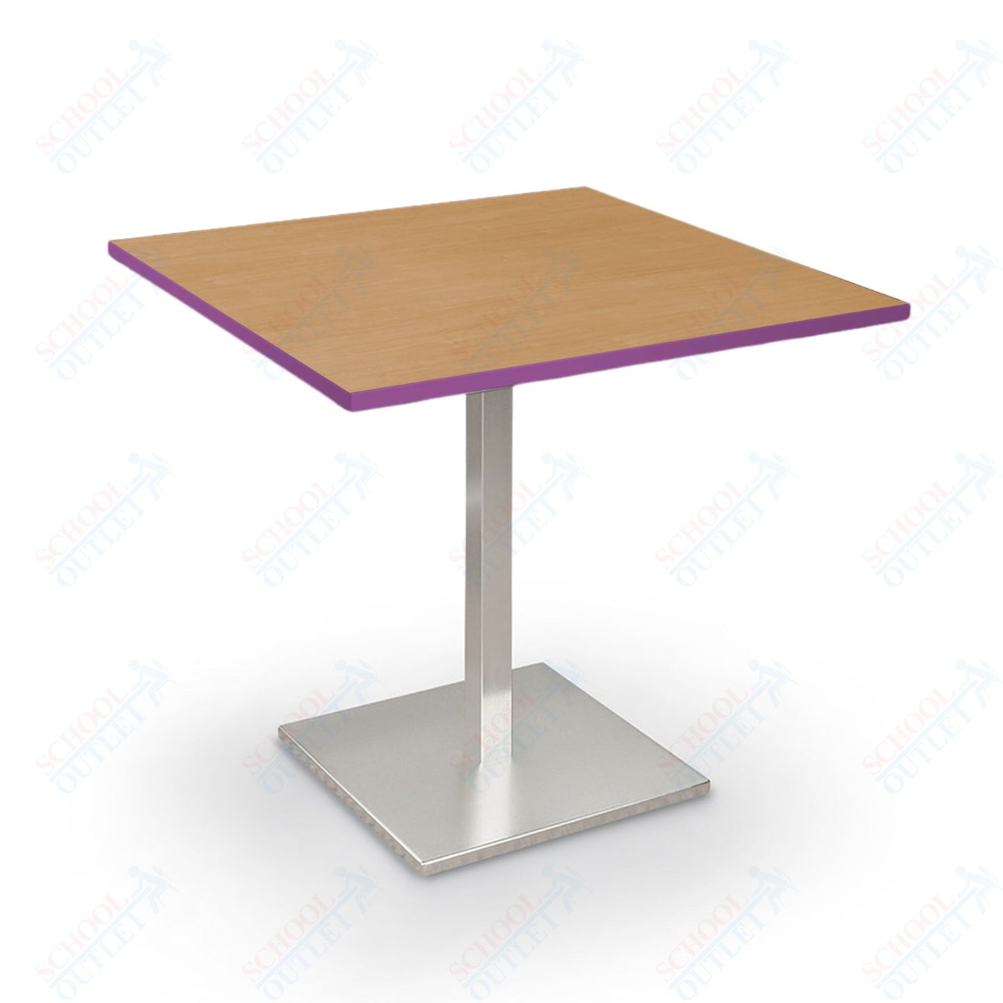 Height Adjustable Height Bistro Table (Square) - 32"W x 32"D x 30"-38"H - 91189