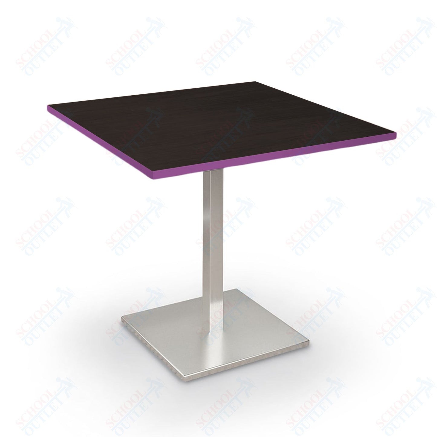 Height Adjustable Height Bistro Table (Square) - 32"W x 32"D x 30"-38"H - 91189