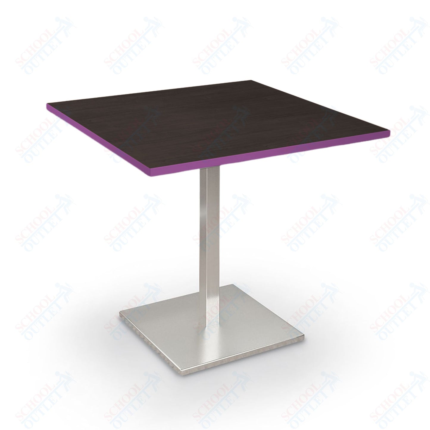 Height Adjustable Height Bistro Table (Square) - 32"W x 32"D x 30"-38"H - 91189