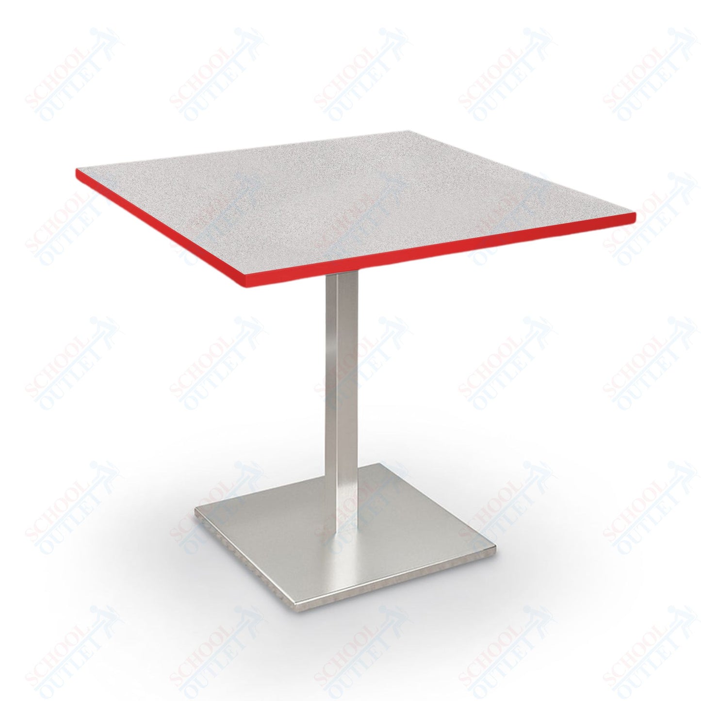 Height Adjustable Height Bistro Table (Square) - 32"W x 32"D x 30"-38"H - 91189