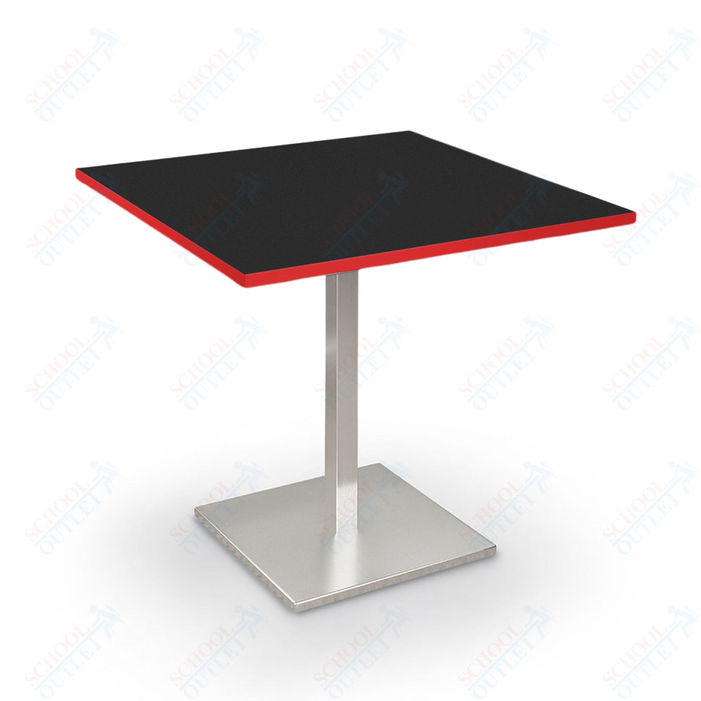 Height Adjustable Height Bistro Table (Square) - 32"W x 32"D x 30"-38"H - 91189