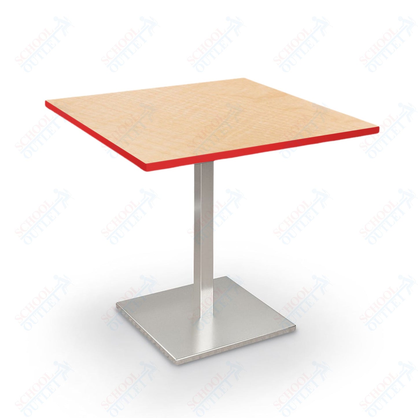 Height Adjustable Height Bistro Table (Square) - 32"W x 32"D x 30"-38"H - 91189
