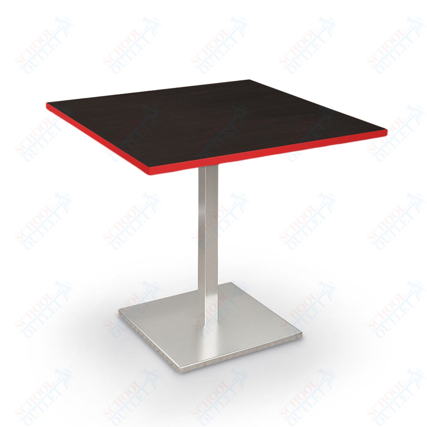 Height Adjustable Height Bistro Table (Square) - 32"W x 32"D x 30"-38"H - 91189