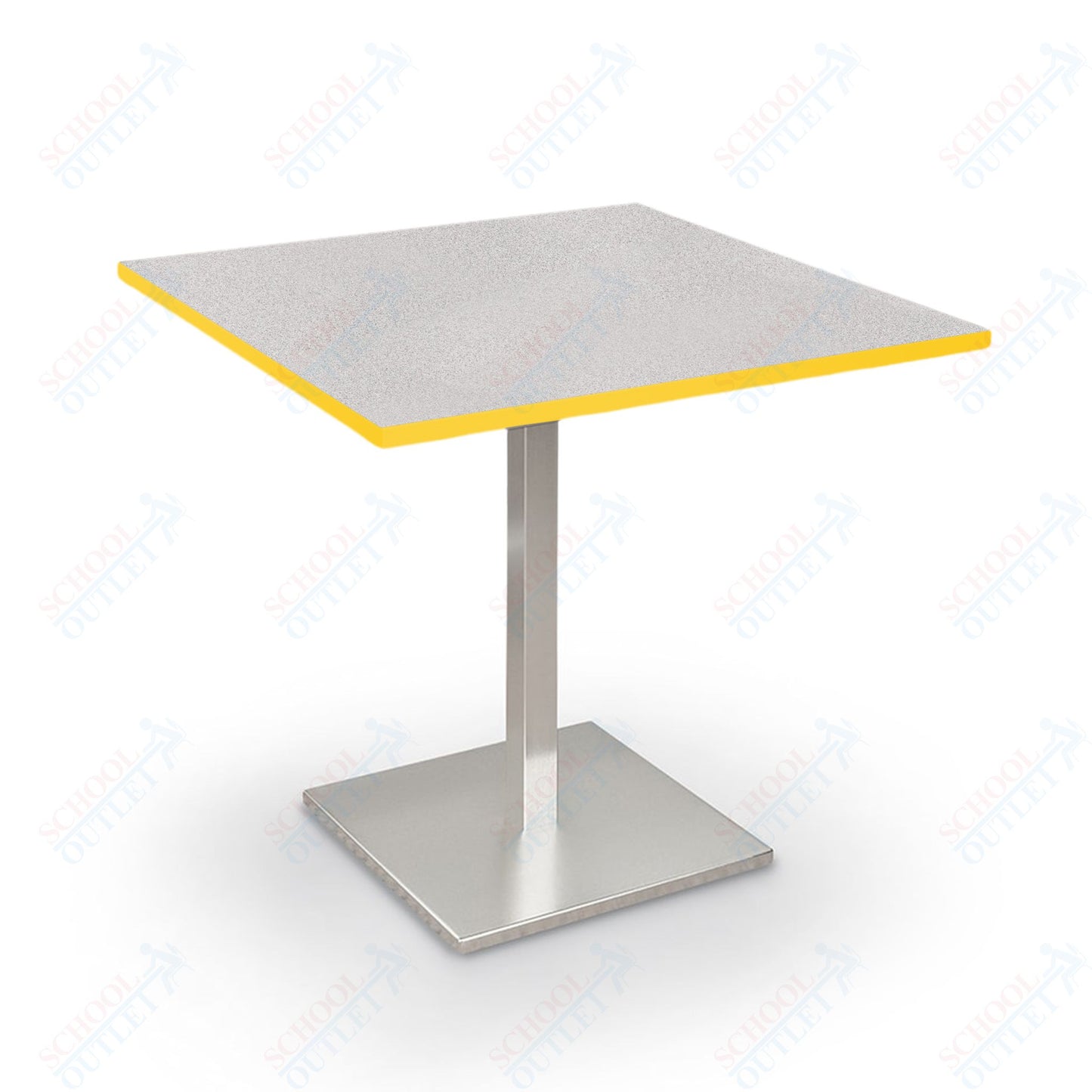 Height Adjustable Height Bistro Table (Square) - 32"W x 32"D x 30"-38"H - 91189