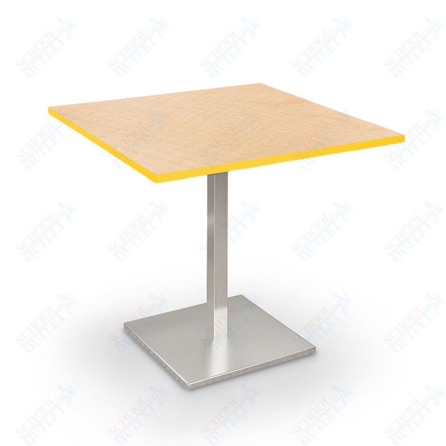 Height Adjustable Height Bistro Table (Square) - 32"W x 32"D x 30"-38"H - 91189