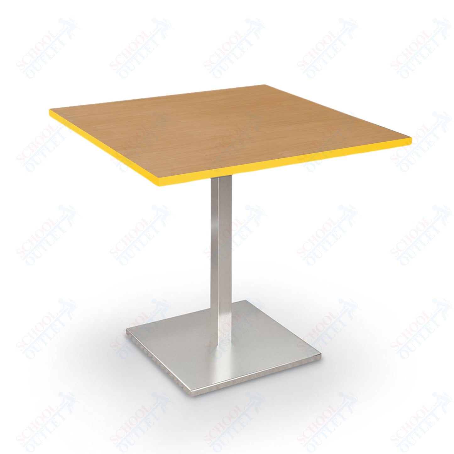 Height Adjustable Height Bistro Table (Square) - 32"W x 32"D x 30"-38"H - 91189