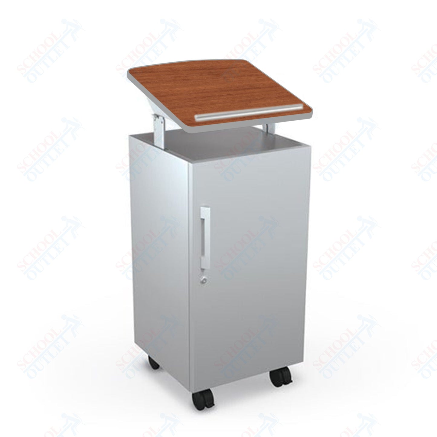 Mooreco Avid Podium - 43" - 49"H x 19.8"W x 20.8"D (Mooreco 91198) - SchoolOutlet